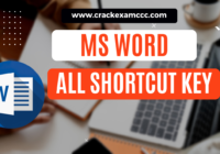 MS Word Shortcut Key