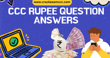 CCC Rupee Question Answer